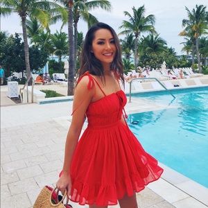 Lovers + Friends Revolve Red mini Dress